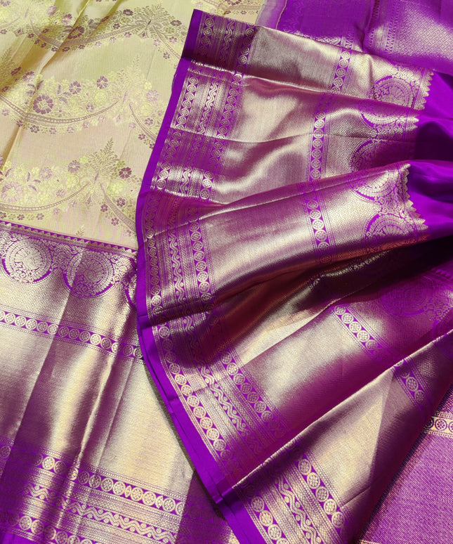 Kanchi Pattu Weeding Sarees @50% Off - KMP1910