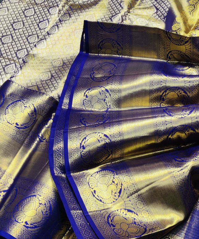 Kanchi Pattu Wedding Sarees @30% Off -KMP972
