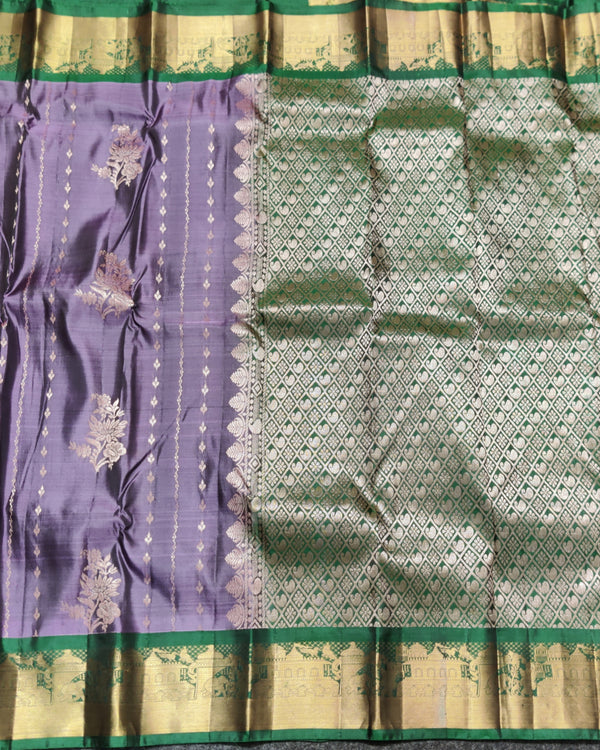 Kanchi Vintage Small border pattu - KMP87 alternate view