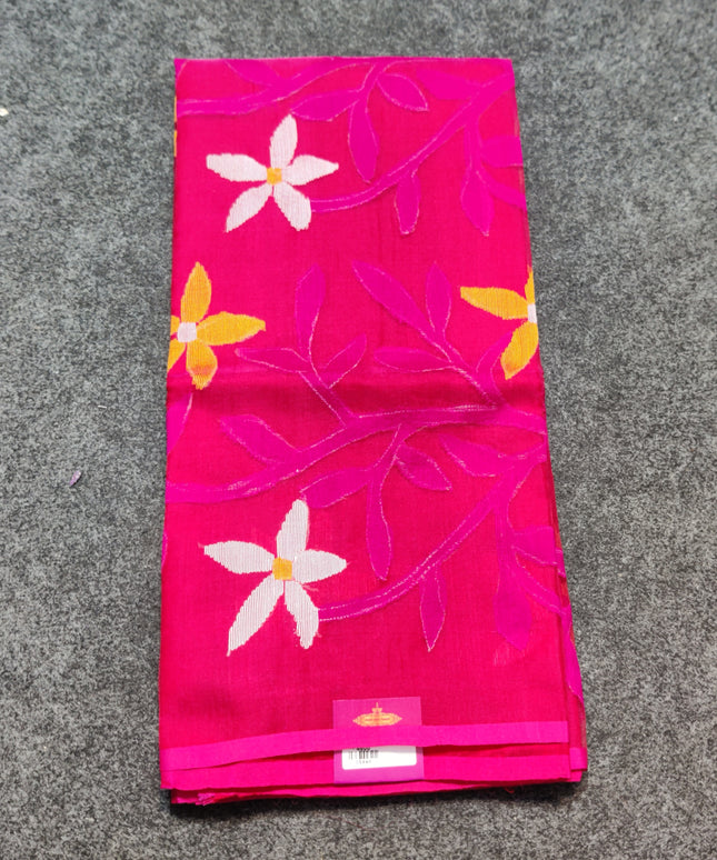 Jamdani handloom pure silk - JM01