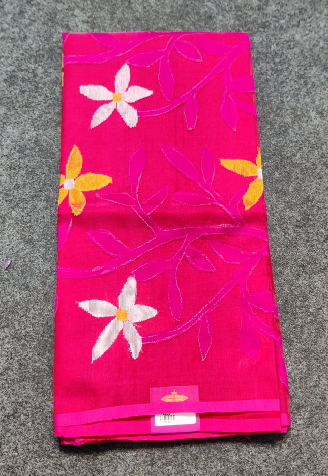 Jamdani handloom pure silk - JM01