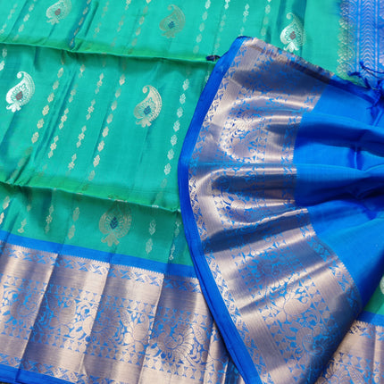 Meenakari kanchi lightweight pattu Saree - KMP3122