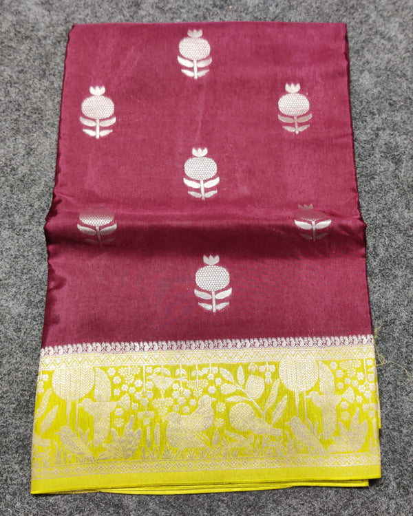 Mashru Silk Saree- MS03 alternate view