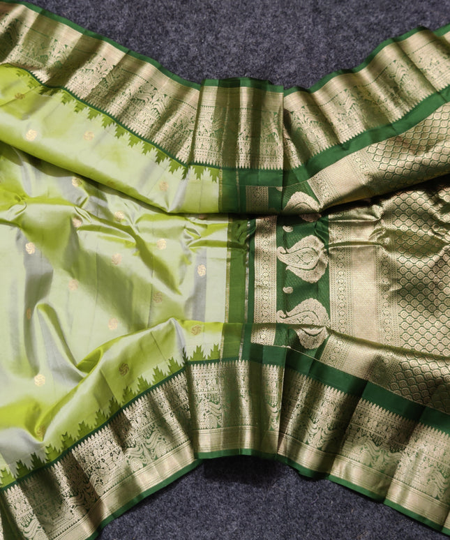 Gadwal Handloom Pure silk saree - GPS167