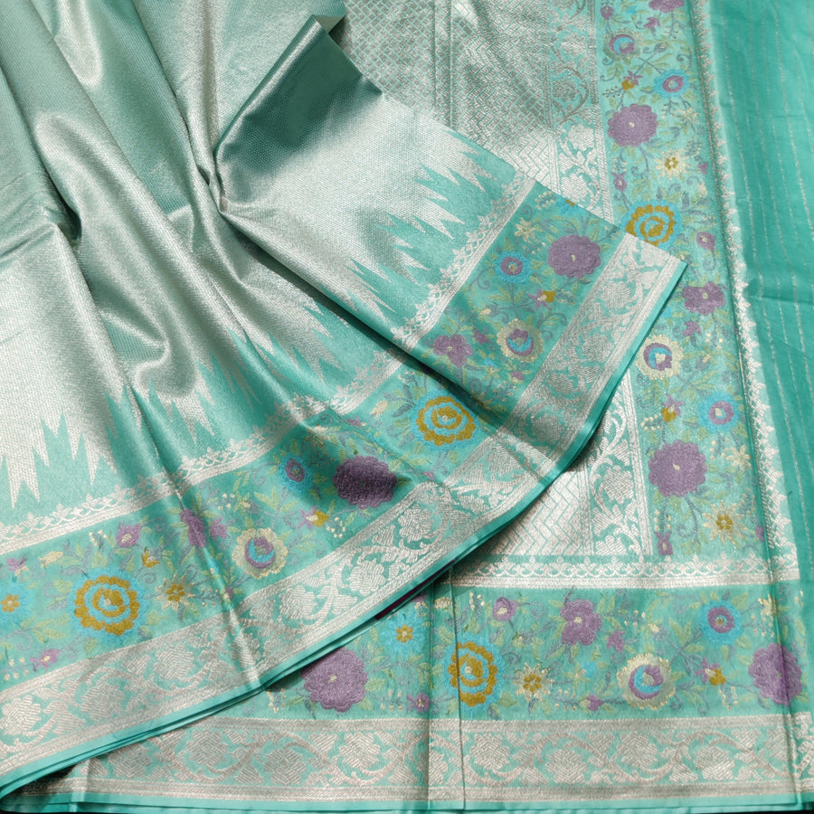Banaras Tissue Paithani silk saree - BRS21