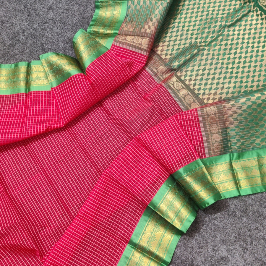 Gadwal cotton check - GC05