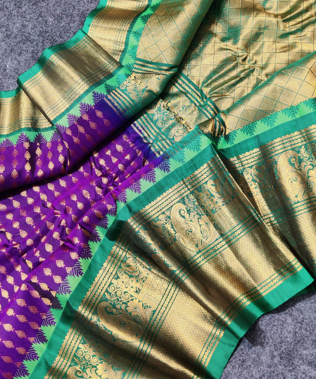 Gadwal pure silk saree - GPS133
