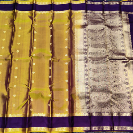 Kanchi Handloom Vintage Gap Border - KMP3004