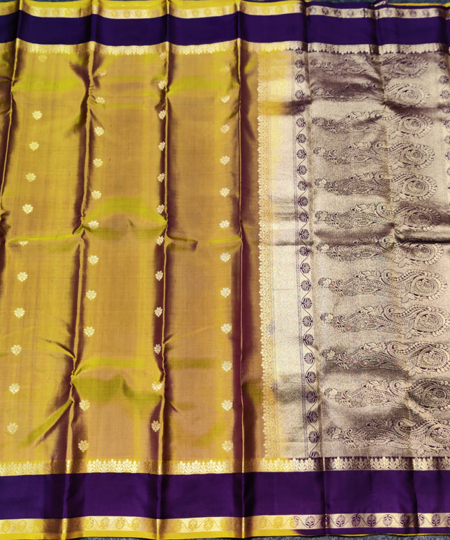Kanchi Handloom Vintage Gap Border - KMP3004