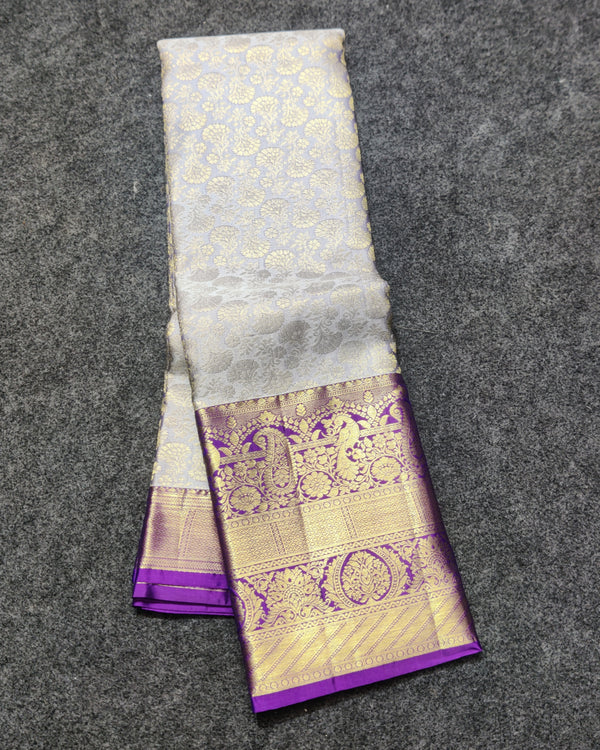Kanchi pattu half fine bridal wear saree HF45