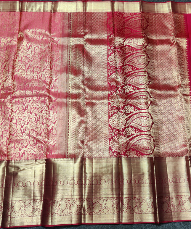Kanchi pure Bridal wear saree @30% Off - KMP12