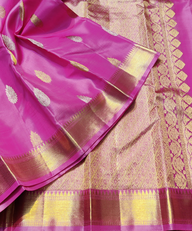 Kanchi Pure Handloom Pattu Saree - KMP126