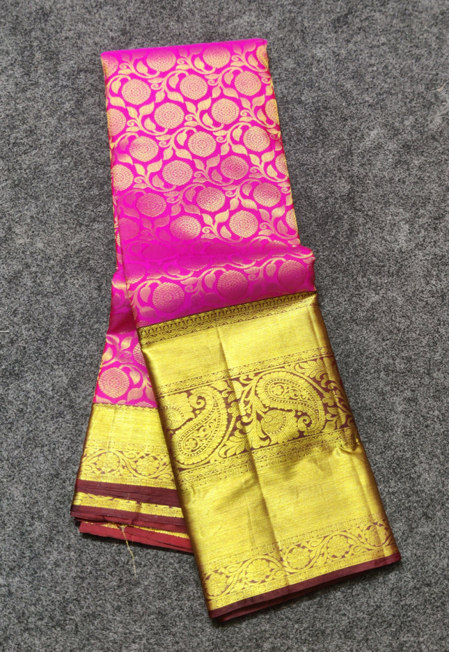 Kanchi pure Bridal wear saree @30% Off - KMP19