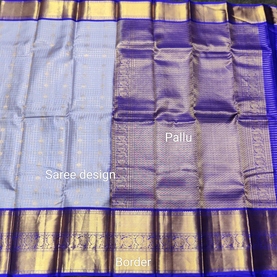 50% off Kanchi kuttu vintage Handloom saree - KMP91