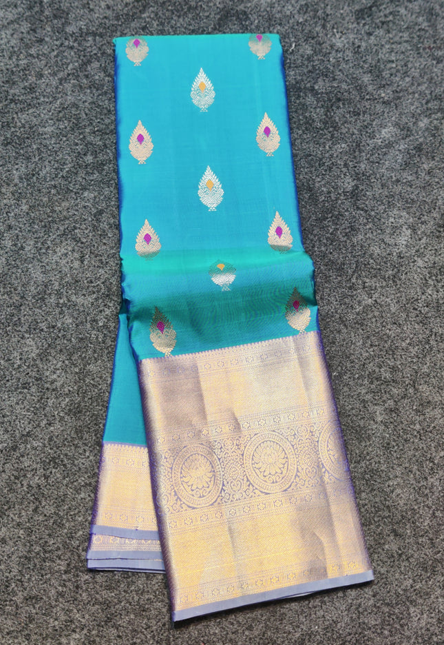 Meenakari kanchi Butta Saree - KMP3067