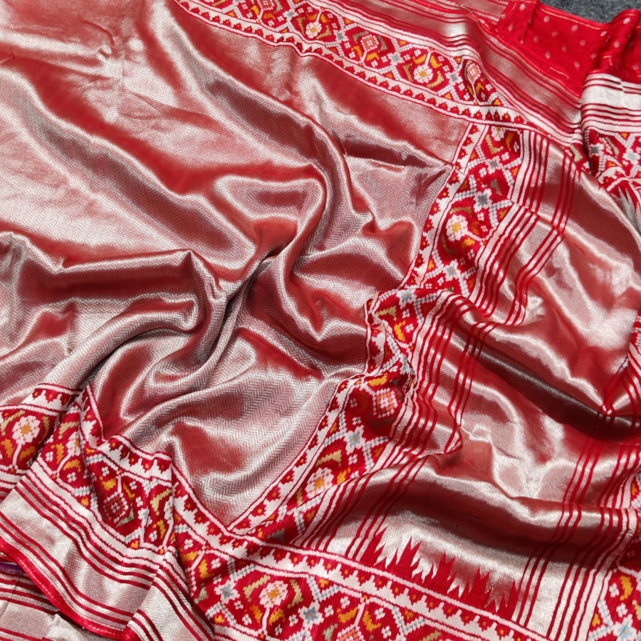Banaras Tissue Patola silk saree - BRS28