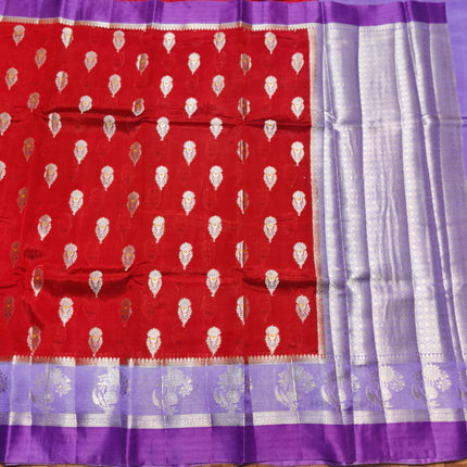 Raw mango silk saree - PRS09