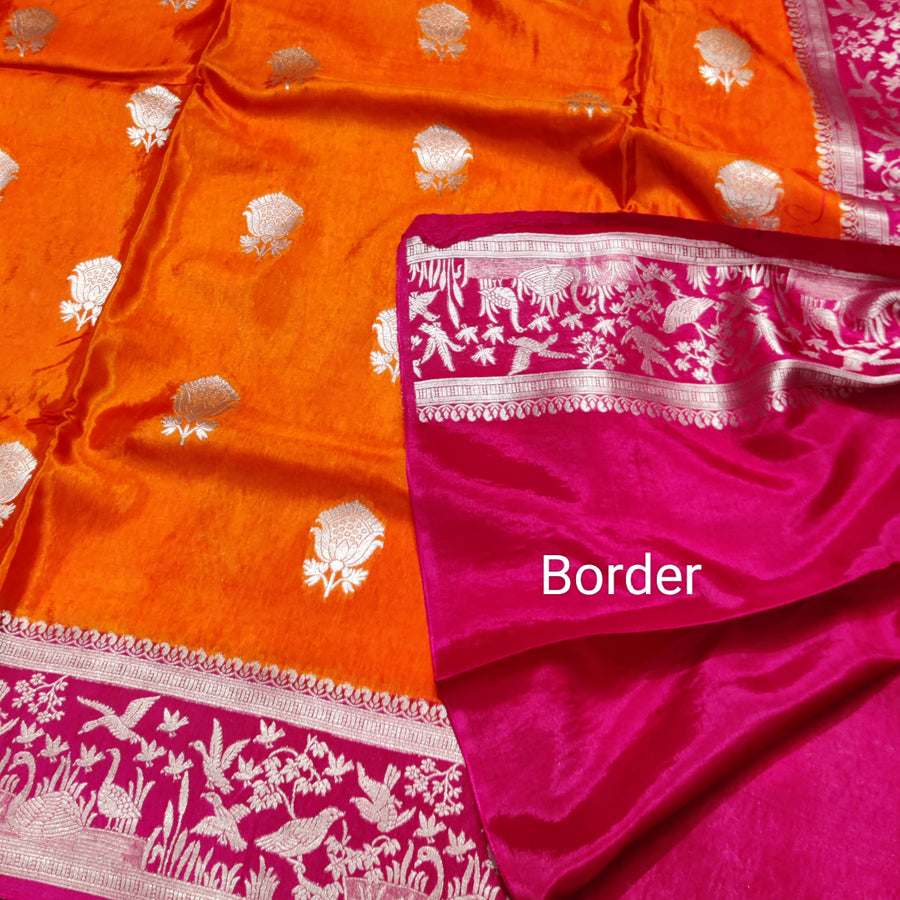 Mashru Silk Saree- MS10