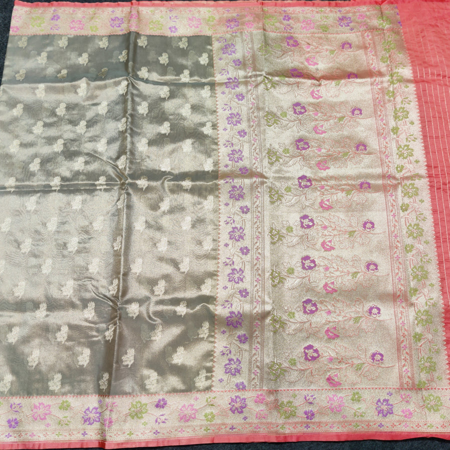 Banaras Tissue Silk Saree - BRS05