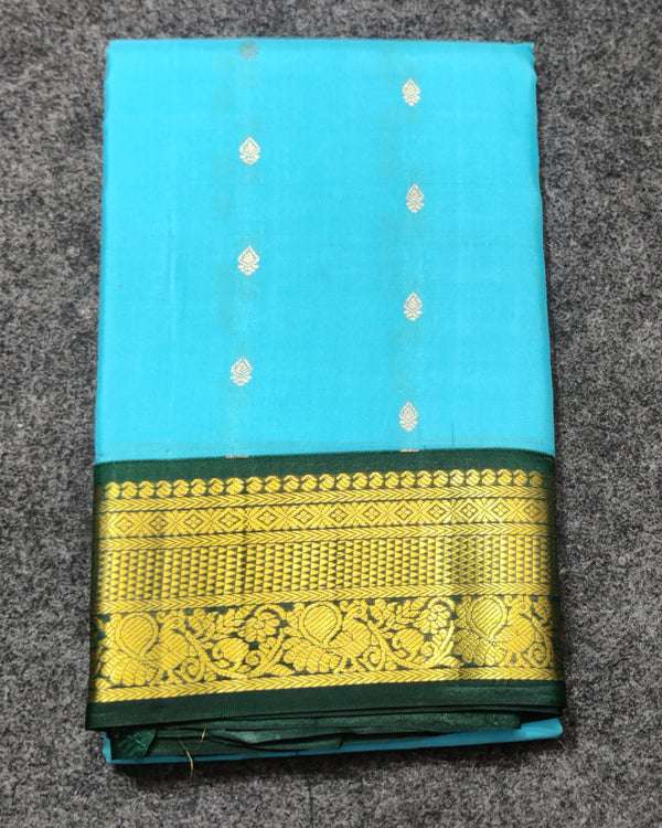 50% off Kanchi kuttu vintage Handloom saree - KMP66 alternate view