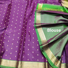 Kanchi Handloom Pure Silk Small Border Saree – KMP266
