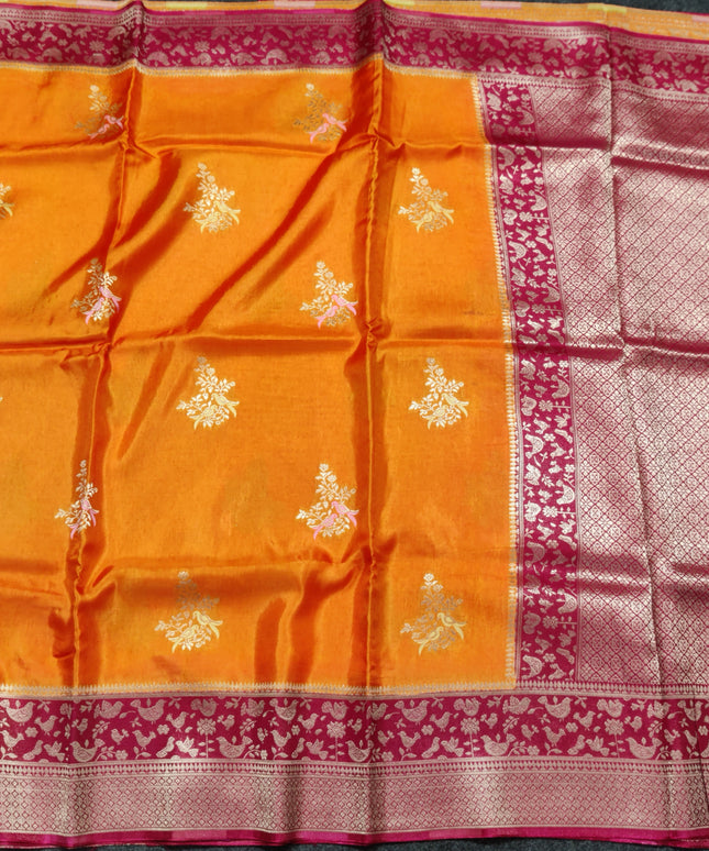 Mashru Silk Saree- MS15
