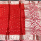 Chinon crepe silk saree -C19