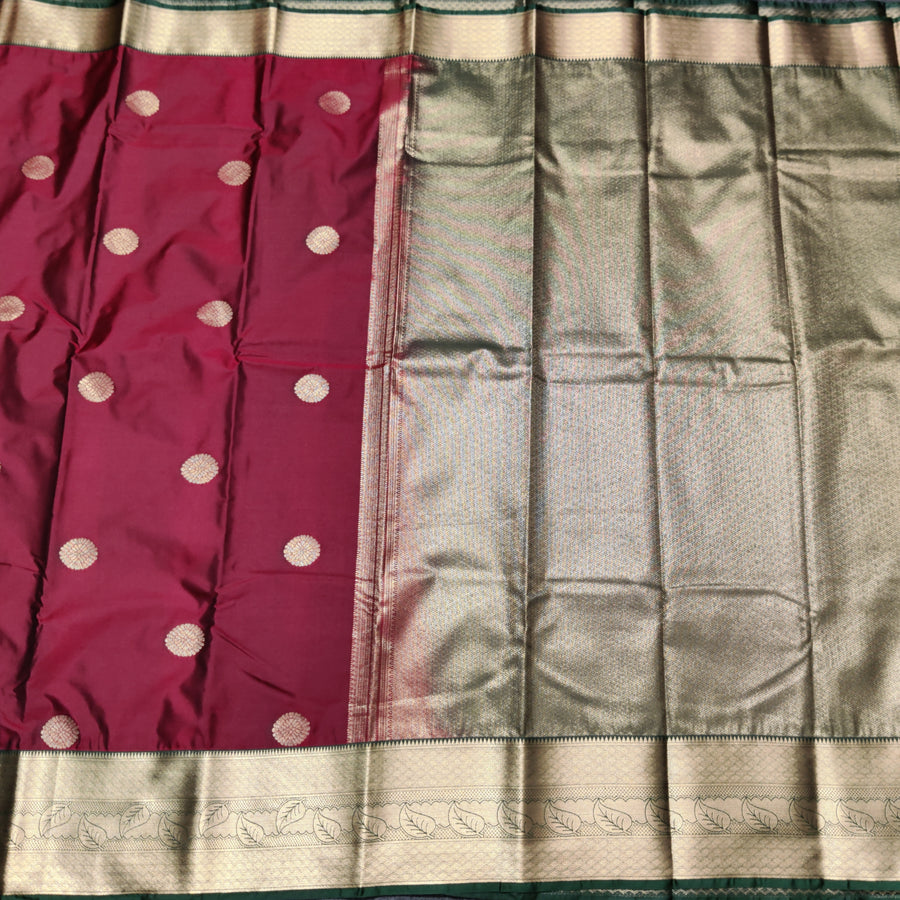 Kanchi semi vintage silk Saree -KS23