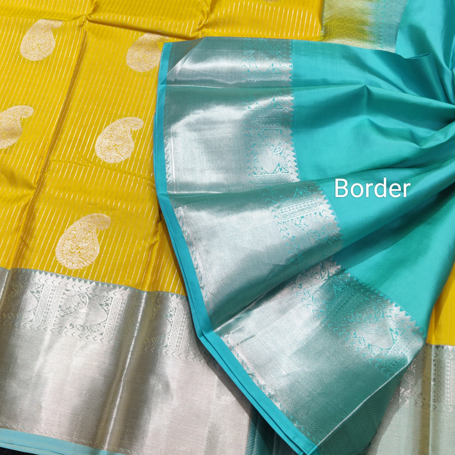 50% off Kanchi kuttu vintage Handloom saree - KMP81