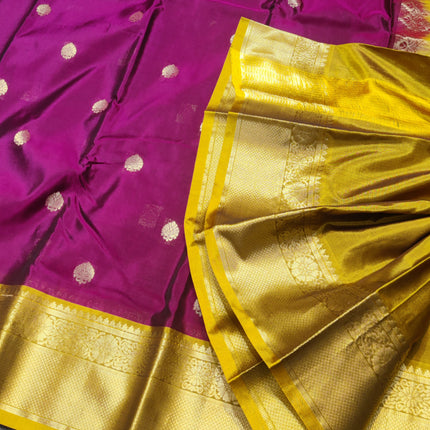 Kanchi pure soft silk Saree - KMP1533