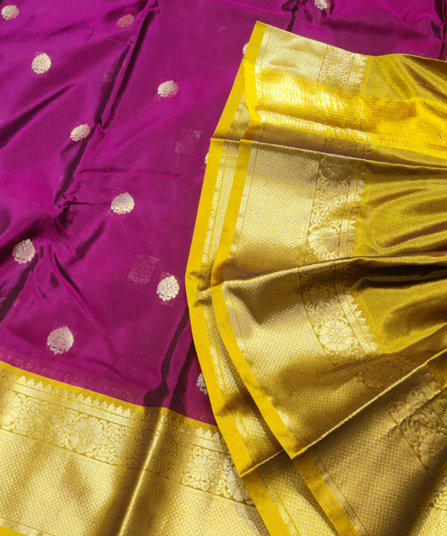 Kanchi pure soft silk Saree - KMP1533