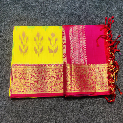 Ikkath Pure Silk Pattu Saree- IKT50