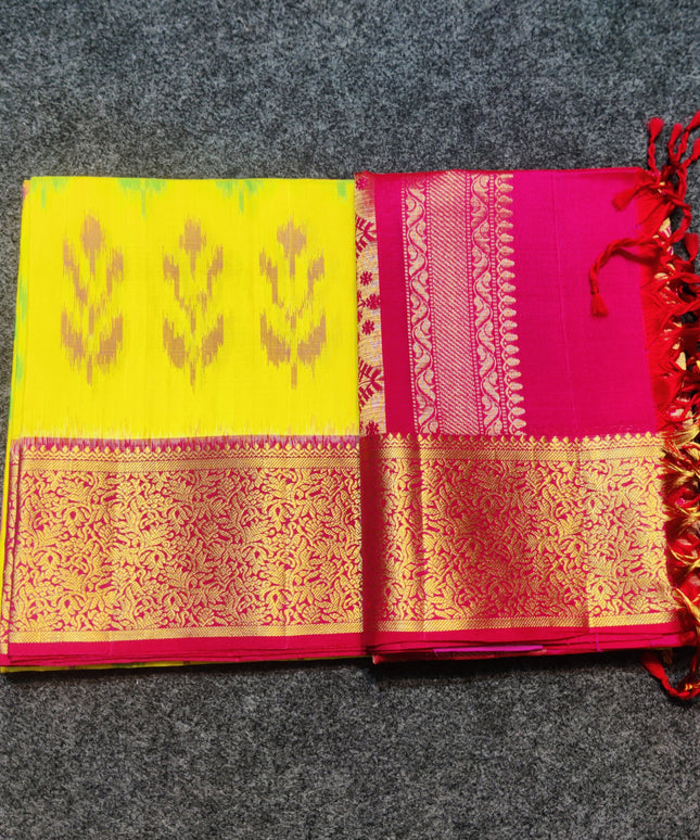 Ikkath Pure Silk Pattu Saree- IKT50