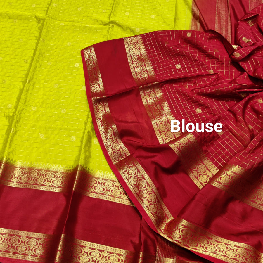 Semi crepe silk saree - SC14