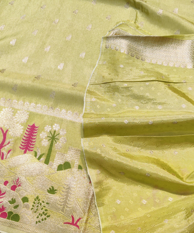 Mashru Silk Saree- MS32