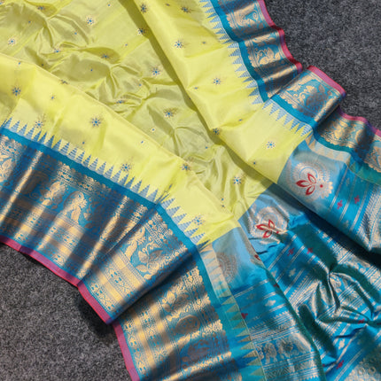 Gadwal pure silk saree - GPS62