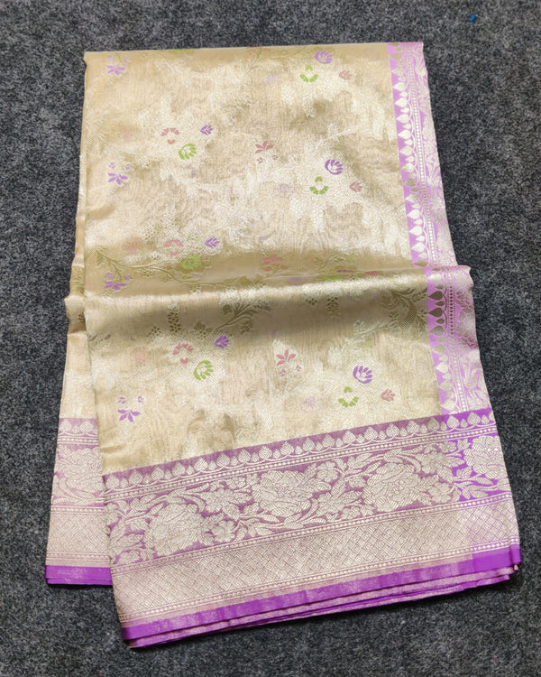 Banaras Tissue Silk Saree - BRS03