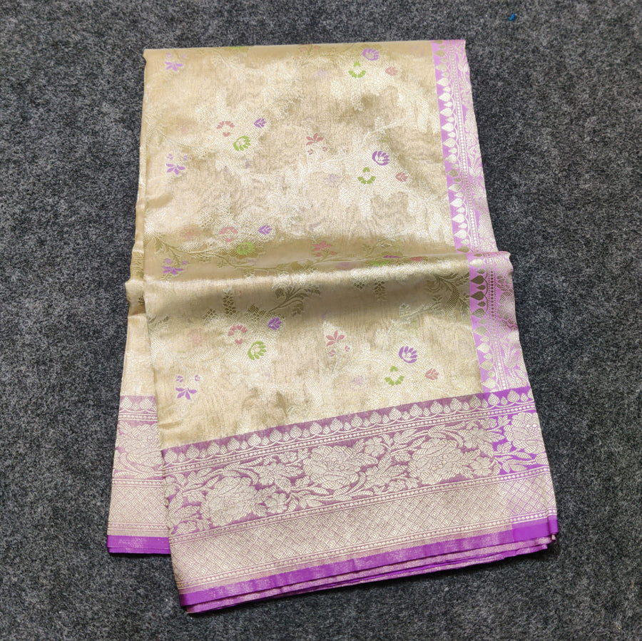 Banaras Tissue Silk Saree - BRS03
