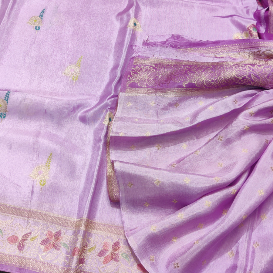 Satin Silk Saree- SA01