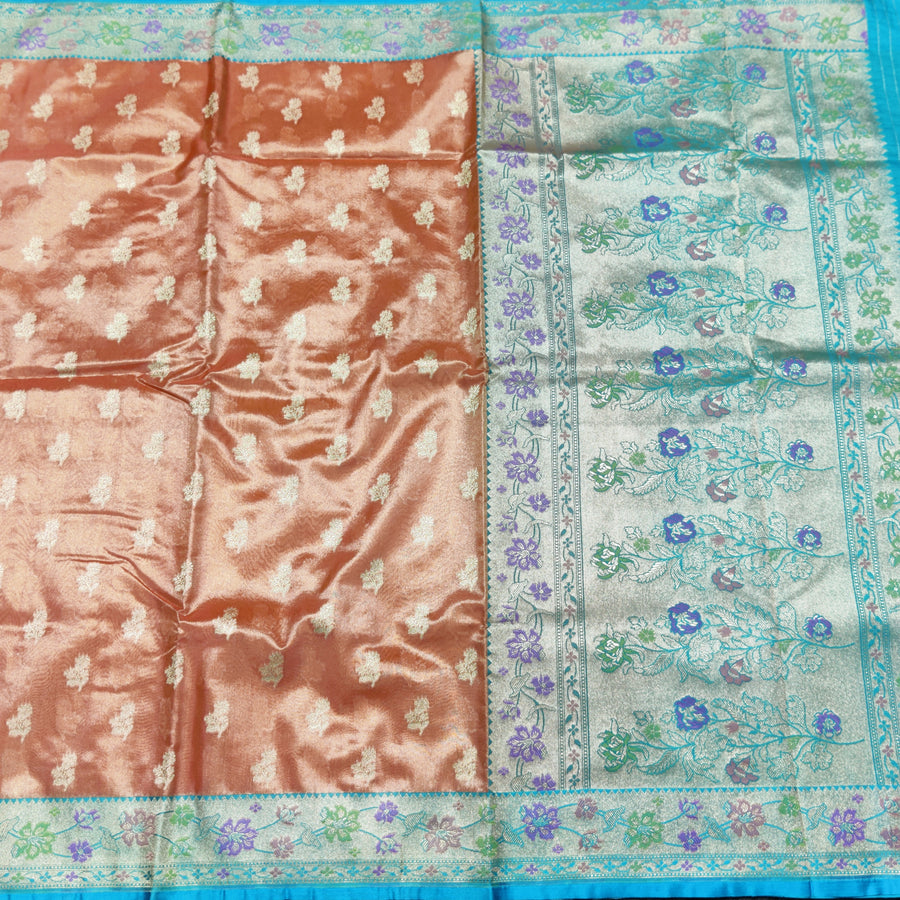 Banaras Tissue Silk Saree - BRS07