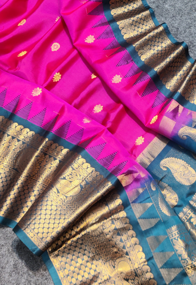 Gadwal pure silk saree - GPS234