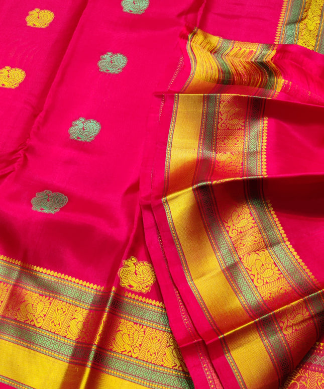 Kanjivaram Resham Silk Saree - KMP1964