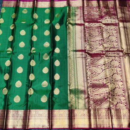 Kanchi pure soft silk Saree - KMP2046