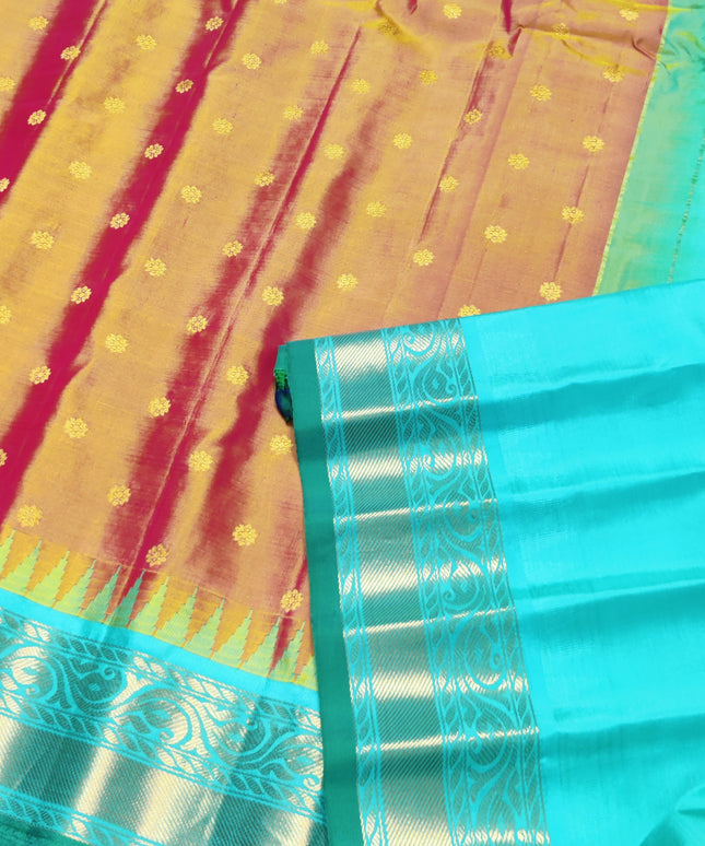 Gadwal pure silk saree - GPS235
