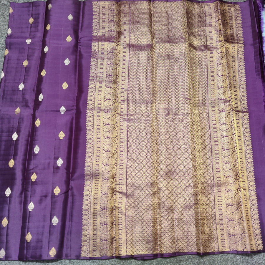 Kanchi Vintage Handloom Pattu Saree - KMP107