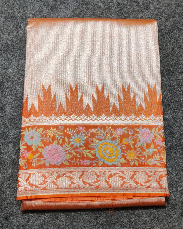 Banaras Tissue Paithani silk saree - BRS22