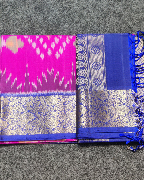 Ikkath Pure Silk Pattu Saree- IKT56