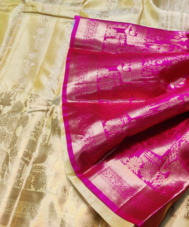 Kanchi pattu pure silk Saree - KMP1274