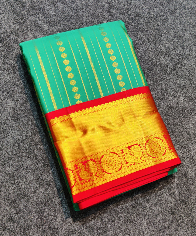 Kanchi Handloom Kuttu Pure Silk Saree - KMP941