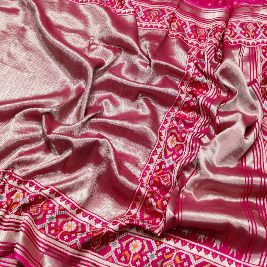 Banaras Tissue Patola silk saree - BRS30